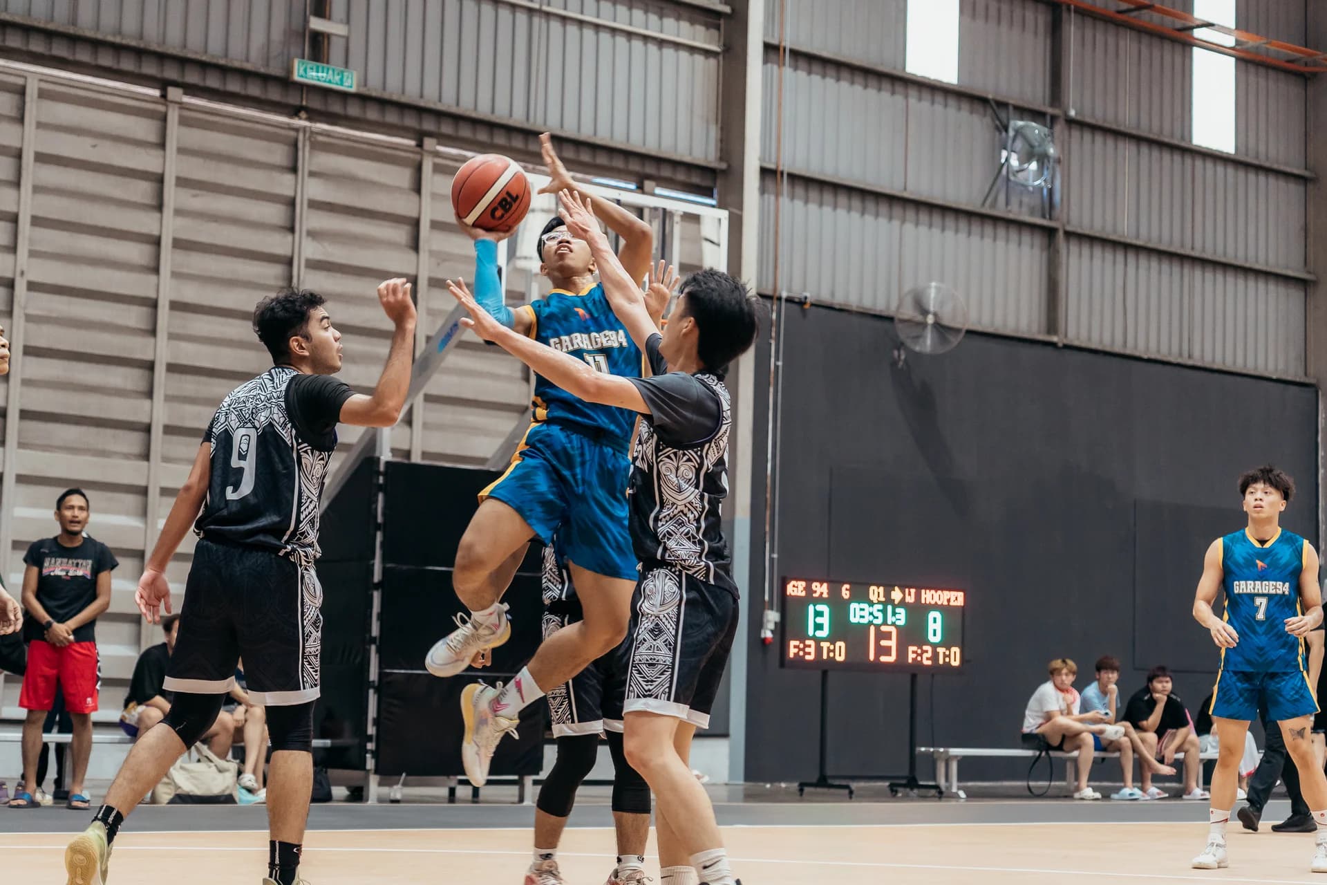 Main Je Hoopers Surge Late to Overcome Garage 94 in CBLx Thriller