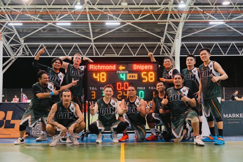 Puchong Snipers Clinch Dominant 58-48 Victory Over Richmond